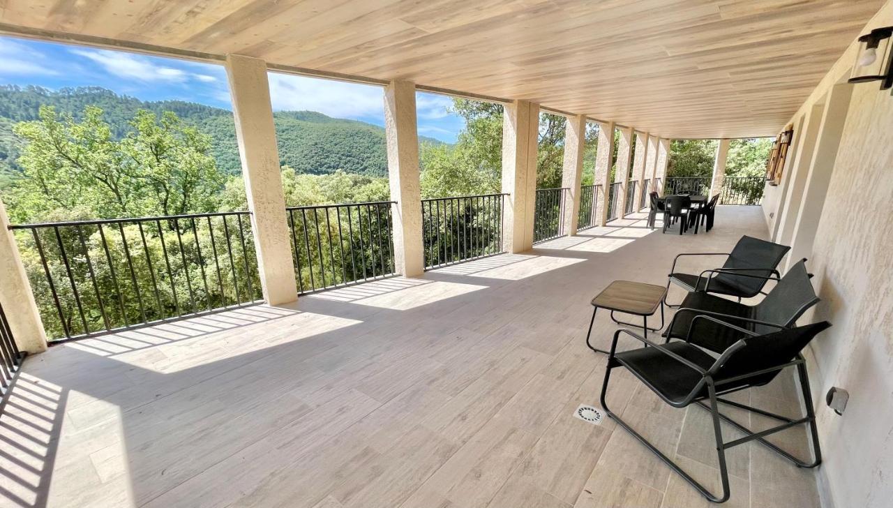 Belle Vue Des Cevennes Appartement Corbés Buitenkant foto